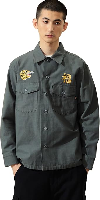 Amazon | [アルファインダストリーズ] トップス ユーティリティ